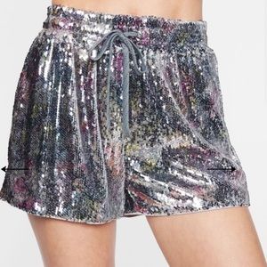 Pam & Gela sequin shorts size M